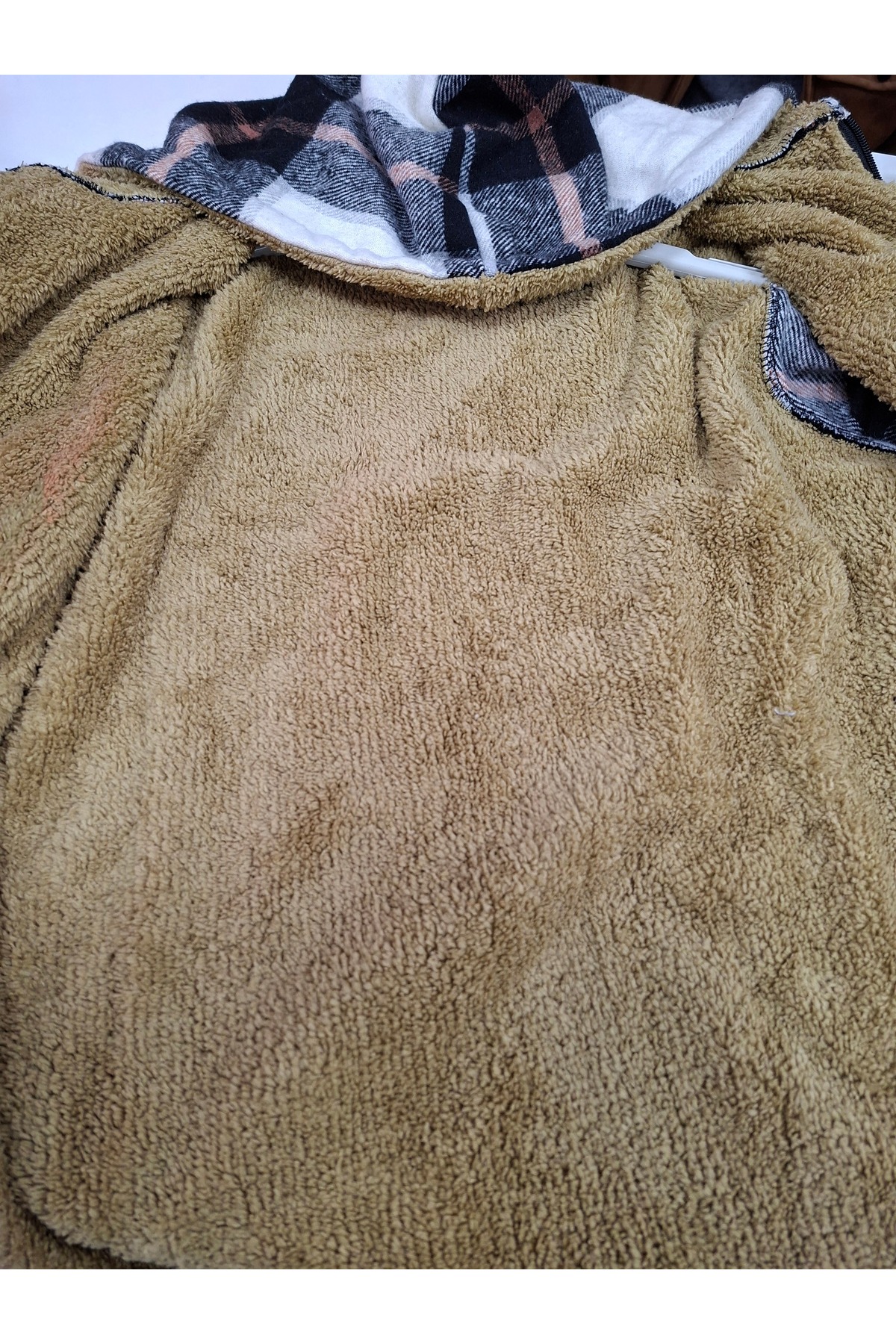 İÇİ PELUŞ HIRKA — مشکی 5300 — تصویر 2 از 2