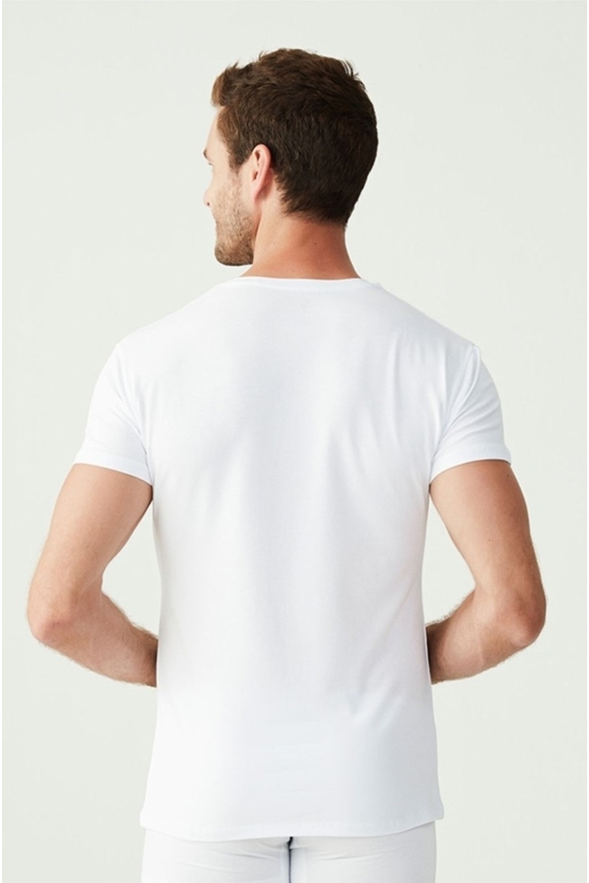لباس زیر مردانه یقه هفت | یو اس پولو U.S. Polo Assn. 8t0w1a9y9-9t0w0a0y1 TR - تصویر 3