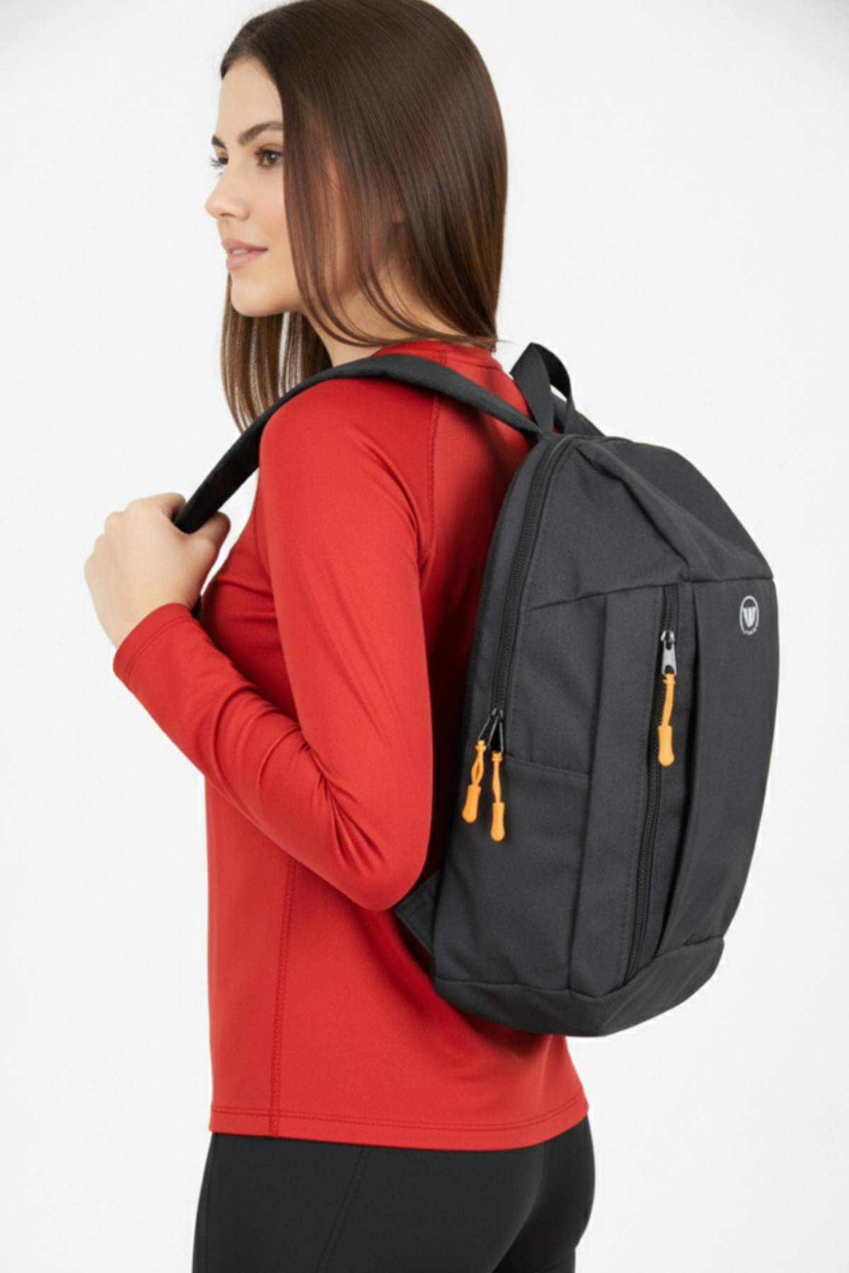 woys  Antrasit Renk Mini Sırt Çantası | Günlük Kullanım & Yürüyüş | 10 Litre | Unisex - Görsel 4