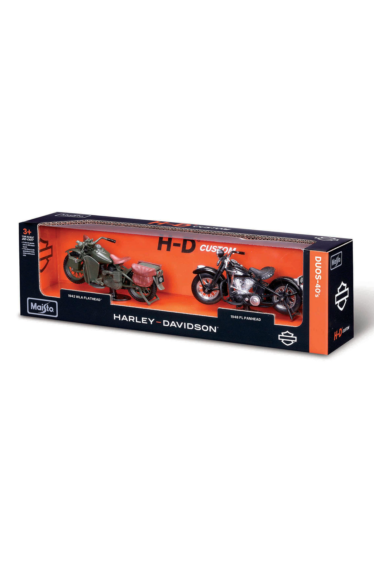 Maisto Harley-Davidson ミニカーまとめ売り プラスα Maisto Harley Davidson 1/18 Harley-Davidson İkili Motorlar 40'lar