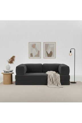 NWİN HOME Linea Mini Modüler Minder Köşe Takımı 160*80 Metalsiz Oyun Alanı Ka...