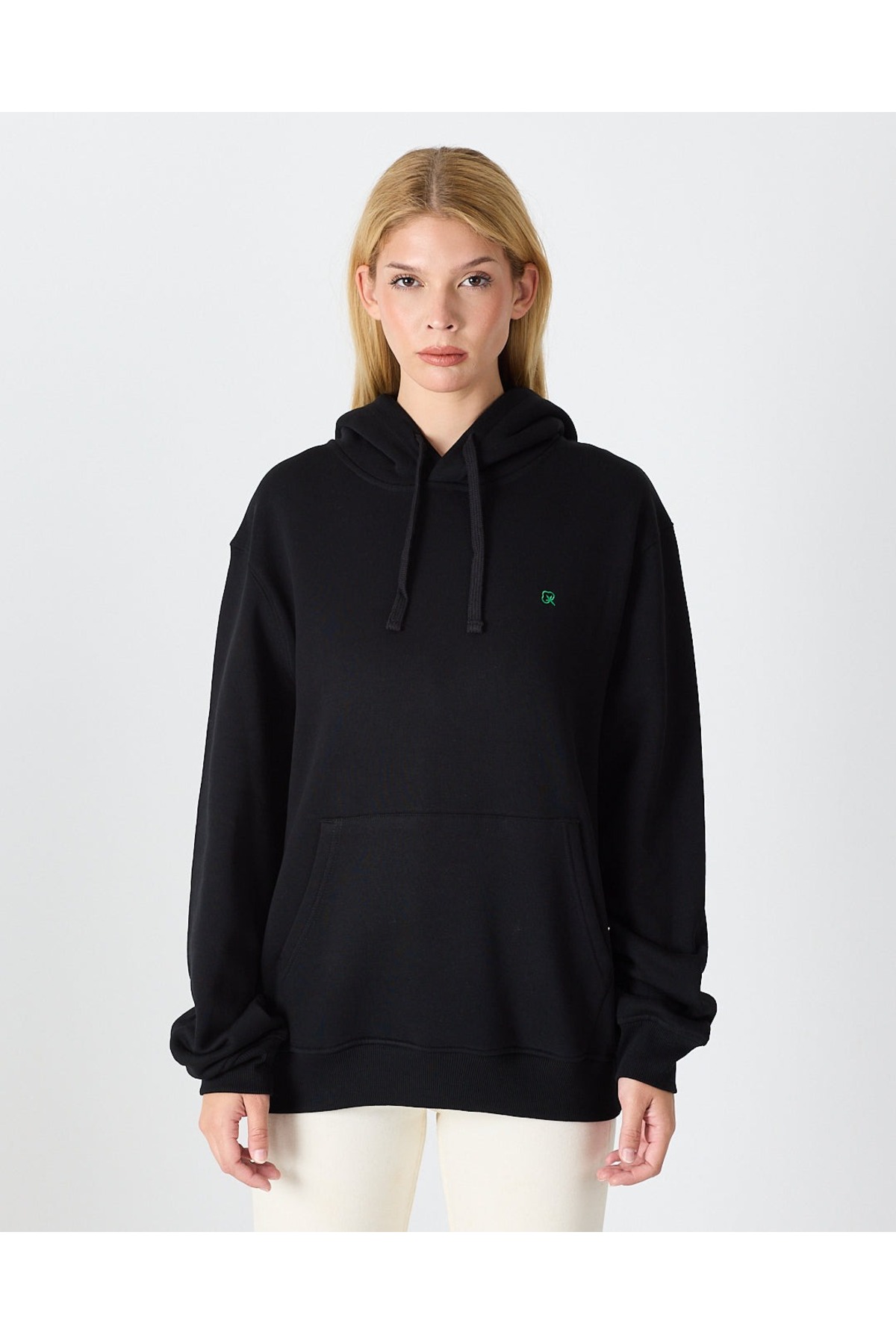 Unisex 3 İplik Oversize Baskılı Sweatshirt – Sokak Modası Rahat Kesim