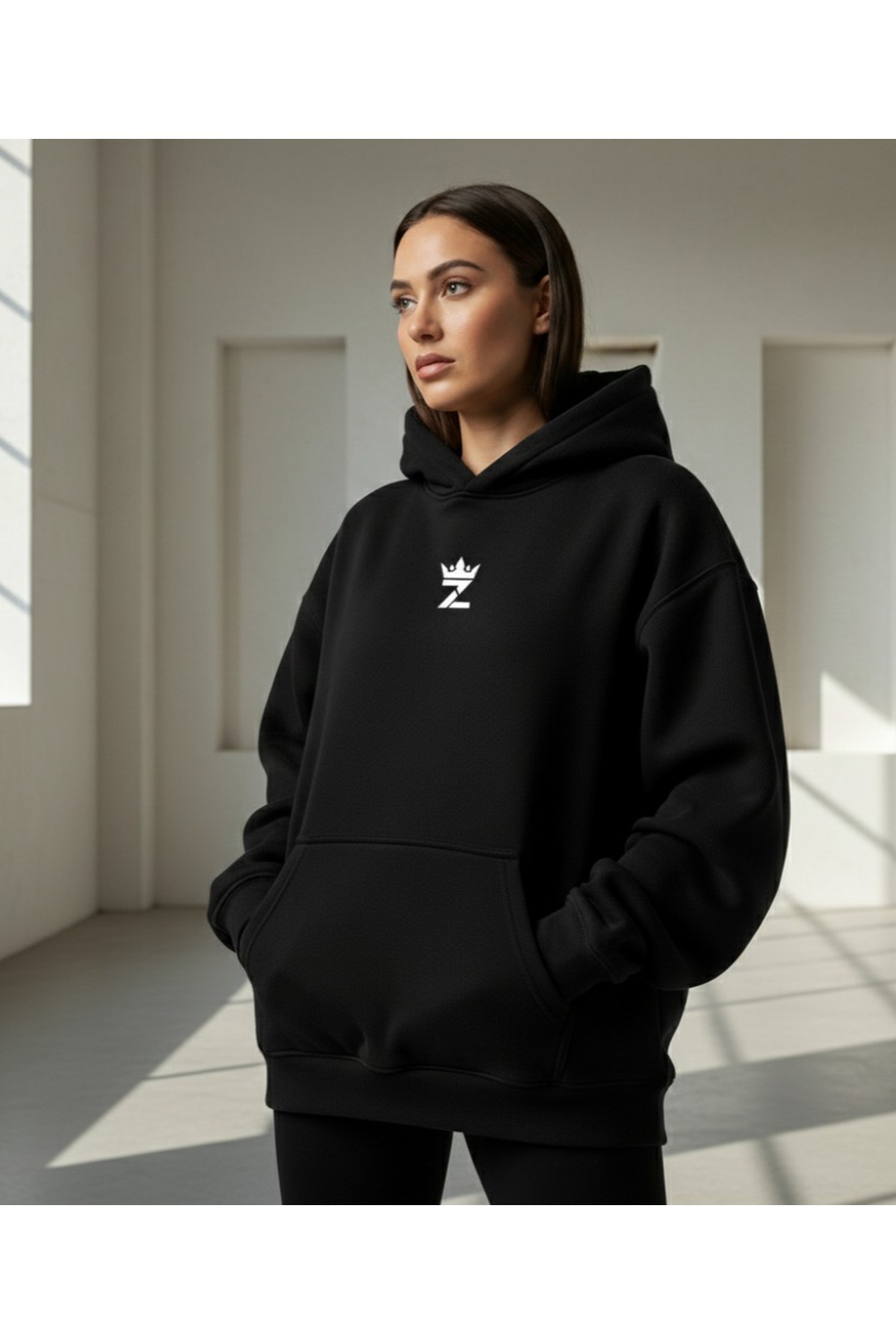 Unisex 3 İplik Oversize Sweatshirt – Yumuşak Kumaş Modern Tasarım 15