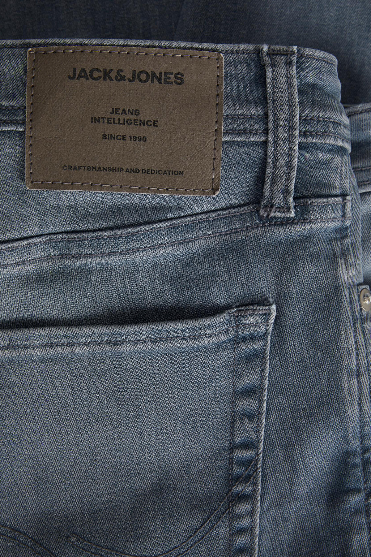 Jack & Jones Jack&Jones Liam Erkek Kot Pantolon 12237921 görsel 4