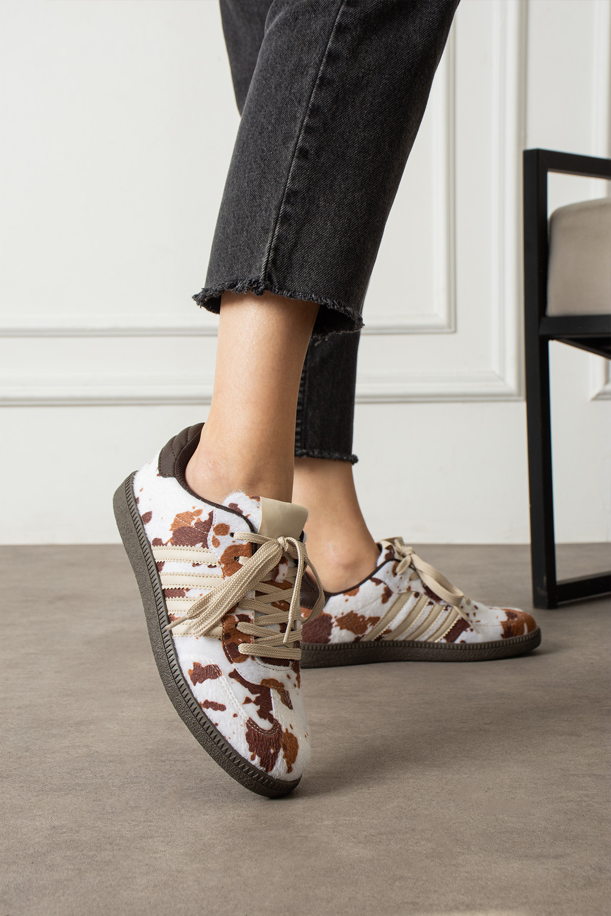 Tan Women's Casual Sneaker Shoes