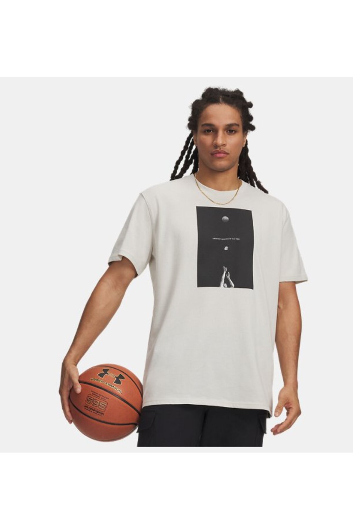 آندر آرمور تی شرت مردانه یو ای مدل Curry Greatest Shooter کد 6009781-110