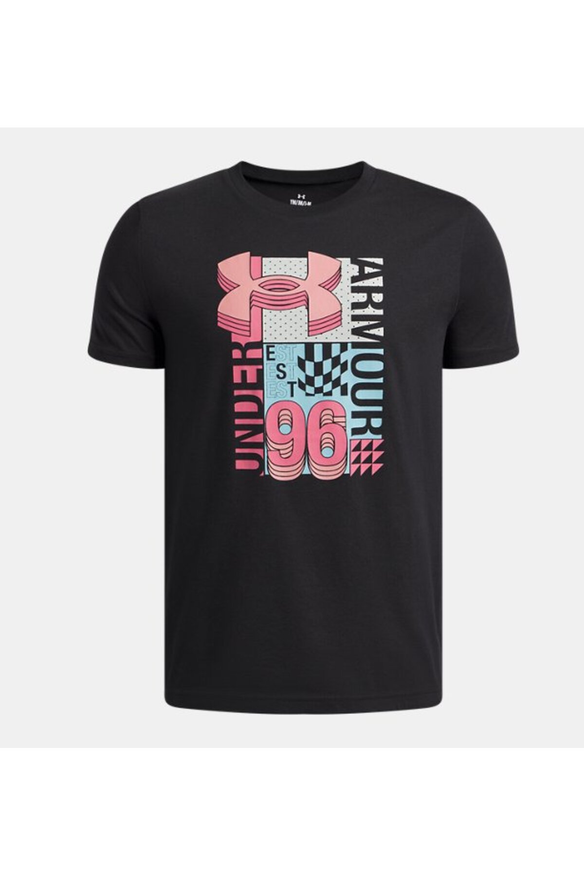 آندر آرمور تی‌شرت آستین کوتاه پسرانه طرح لوگو وردمارک UA کد ۶۰۰۹۲۷۱-۰۰۱