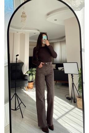 Hacer Balcı Yıkamalı Straight Jean