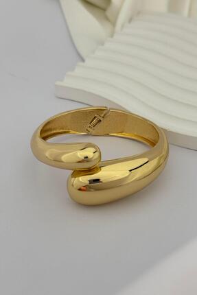 Aura damla model tasarım çelik kelepçe bileklik