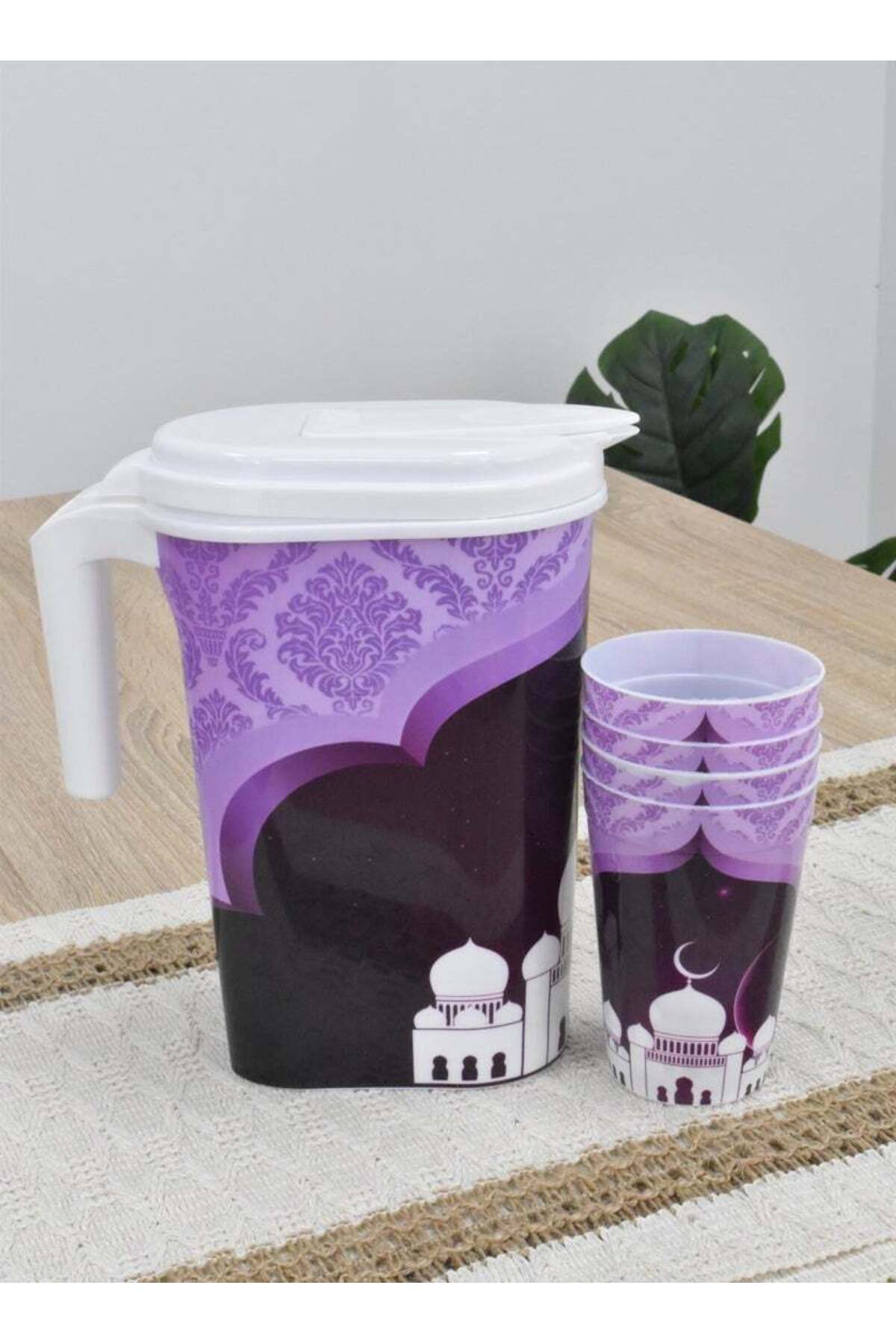 طقم جيك مع أكواب رمضان