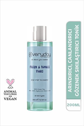 EveryDay Beauty Fresh Bounce Tonik 200 ml – Canlandırıcı & Gözenek Sıkılaştır...
