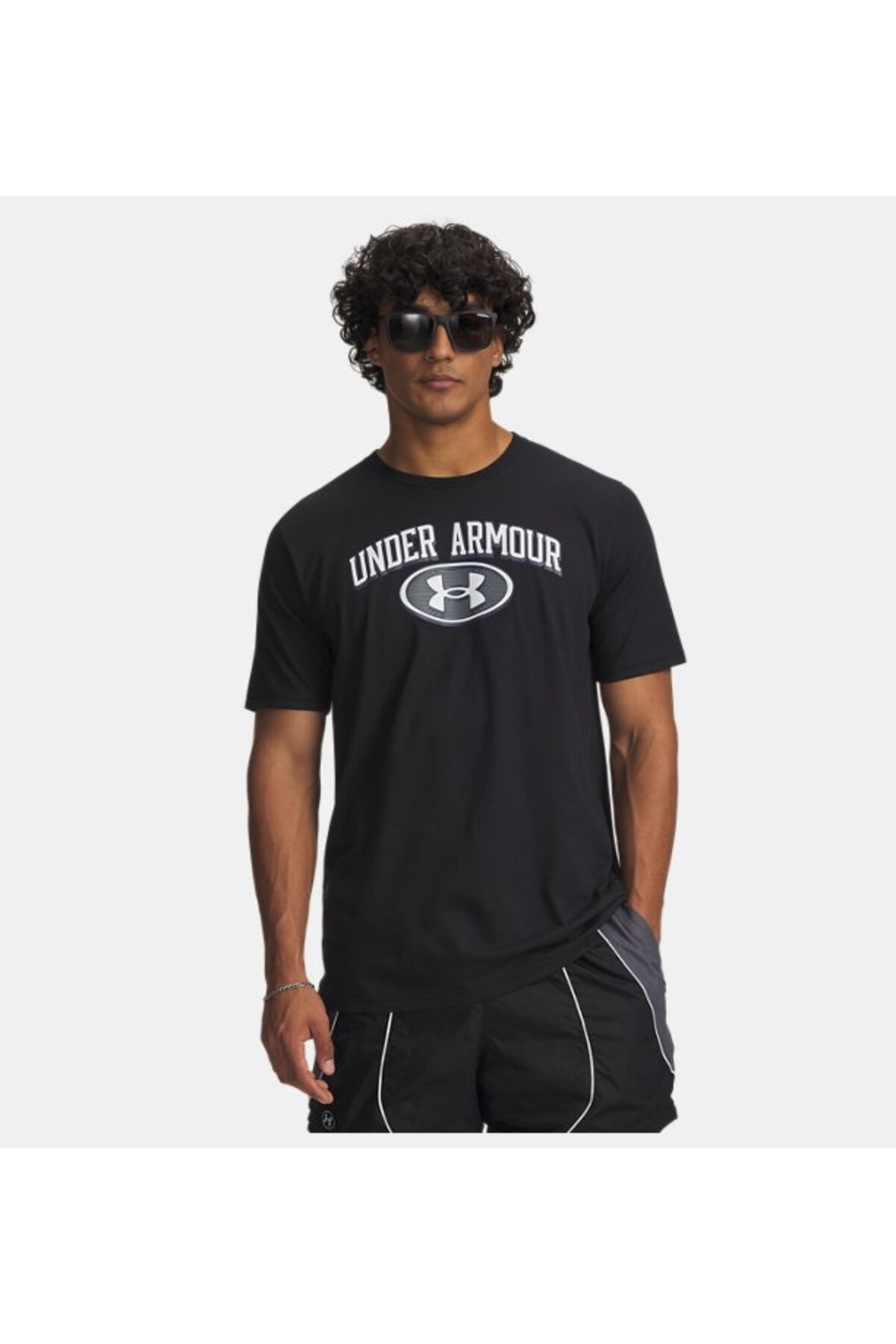 آندر آرمور تی‌شرت آستین کوتاه مردانه طرح UA Wordmark Locker Tag کد 6012778-001