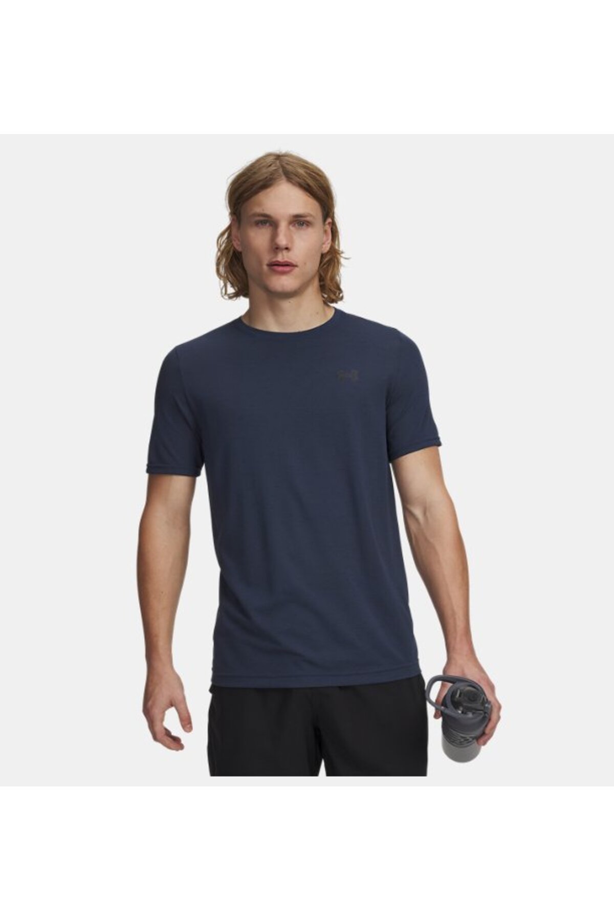 آندر آرمور تی‌شرت آستین کوتاه مردانه ونیش مدل Novelty بدون درز کد 6010603-498