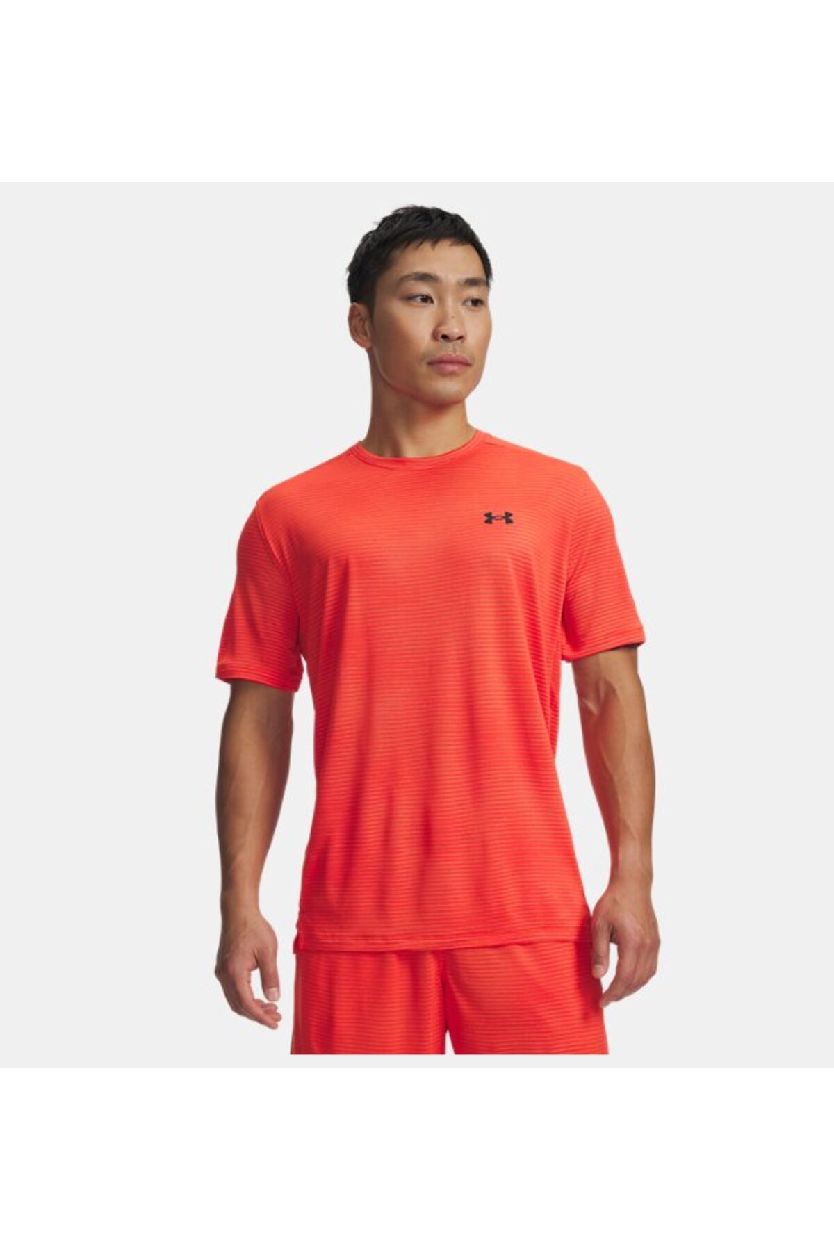 آندر آرمور تی‌شرت آستین کوتاه مردانه طرح UA Tech Vent مدل ژاکارد کد ۶۰۰۹۷۳۲-۶۹۰