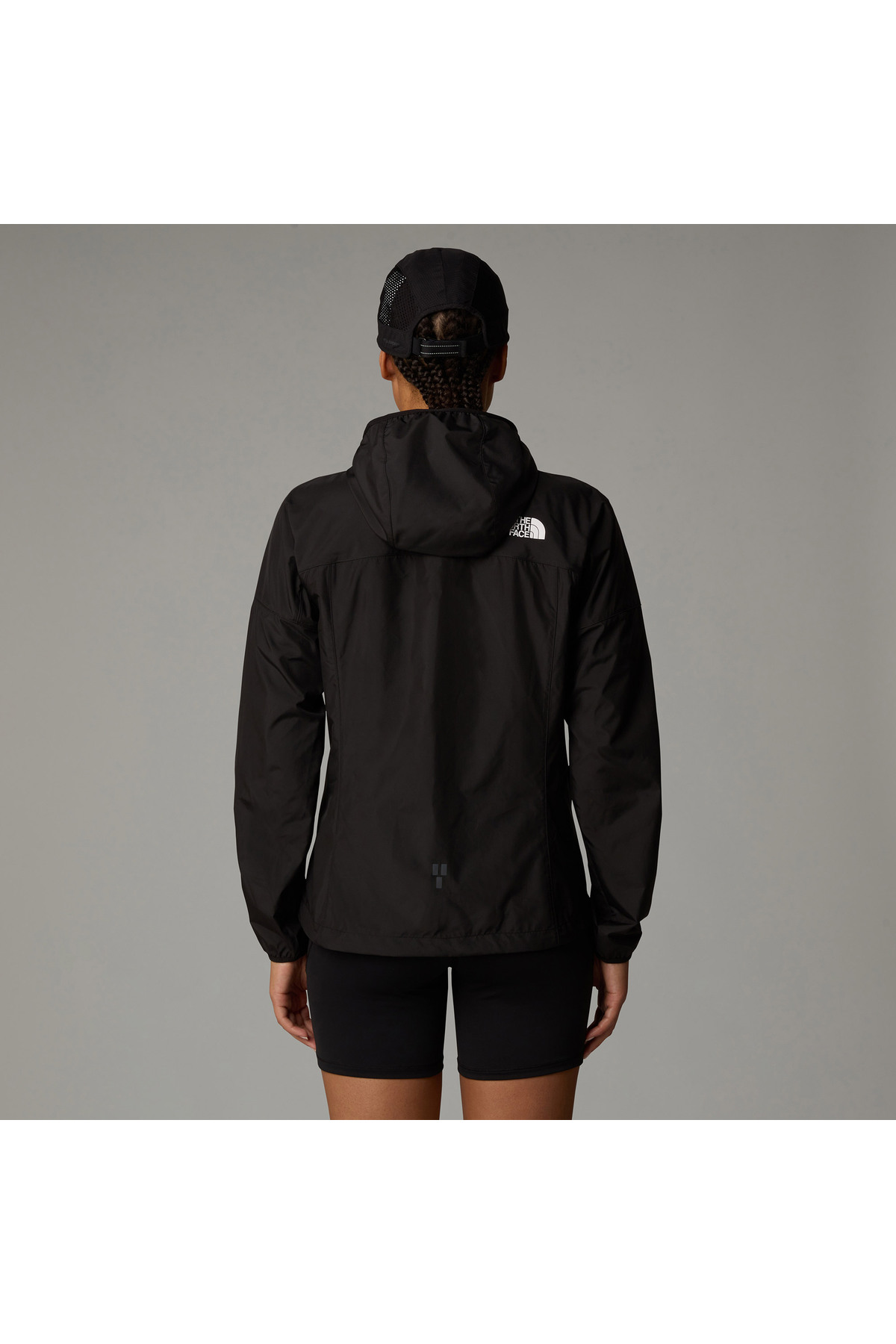THE NORTH FACE Higher Run Wind Kadın Siyah Koşu Ceketi görsel 3