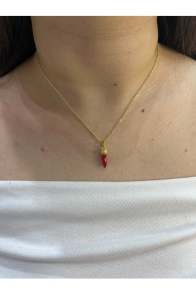 Lamia çelik biber kolye