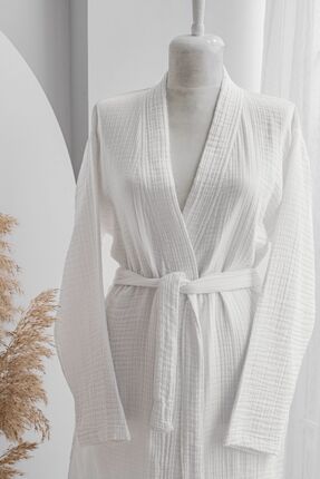 YASEMİNİNEVİ Müslin/Kimono Bornoz