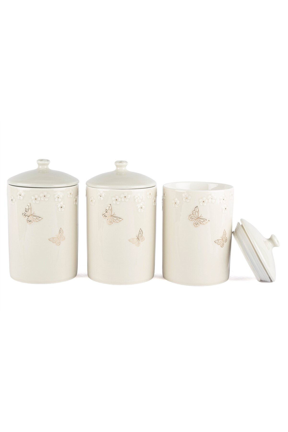 Mikasa Moor Papiliora 3lü Kavanoz 10x17cm 750ml - Fiyatı, Yorumları