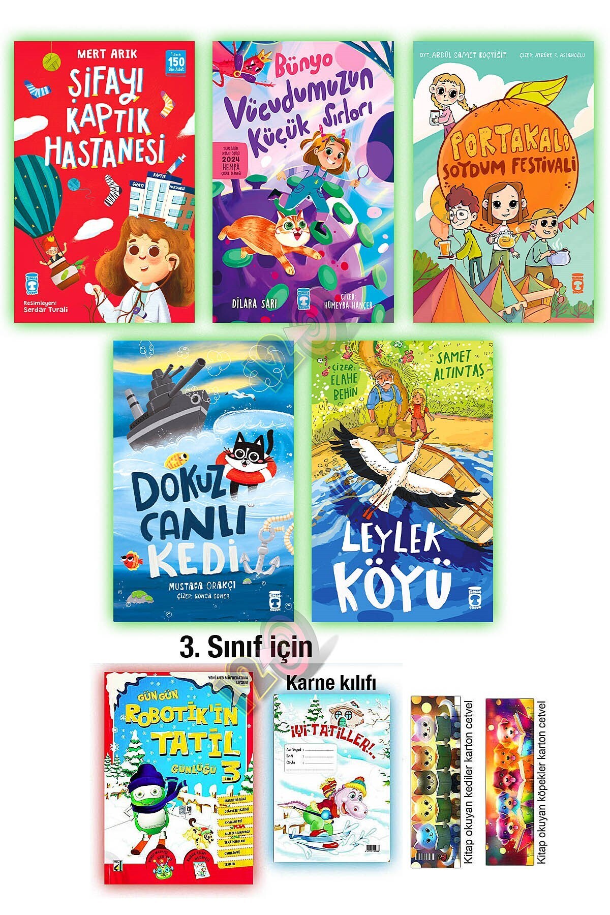 Timaş Çocuk 3. Sınıf Okuma Şifayı Kaptık Hastanesi Bünyo Dokuz