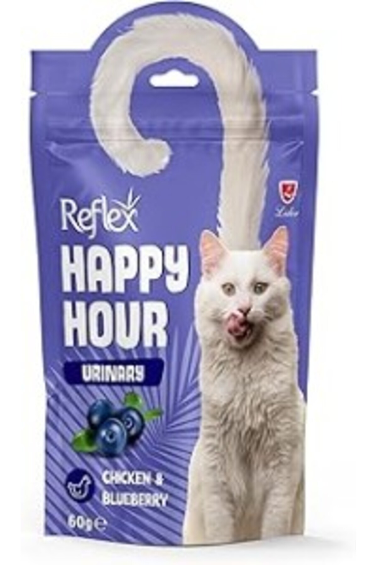 Reflex Happy Hour Üriner Sistem Destekleyici Kedi Ödül Mamasi 60 Gr Tekli Paket CB10339
