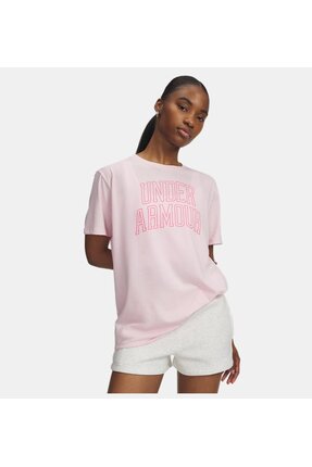 Under Armour Kadın UA Rival Oversize Campus Tee T-Shirt 6007883-647