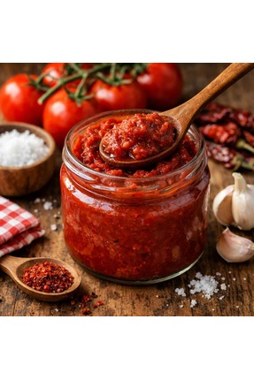 safantep Gaziantep Yöresel Domates Salçası 1 KG – Doğal 1.Sınıf Kalite