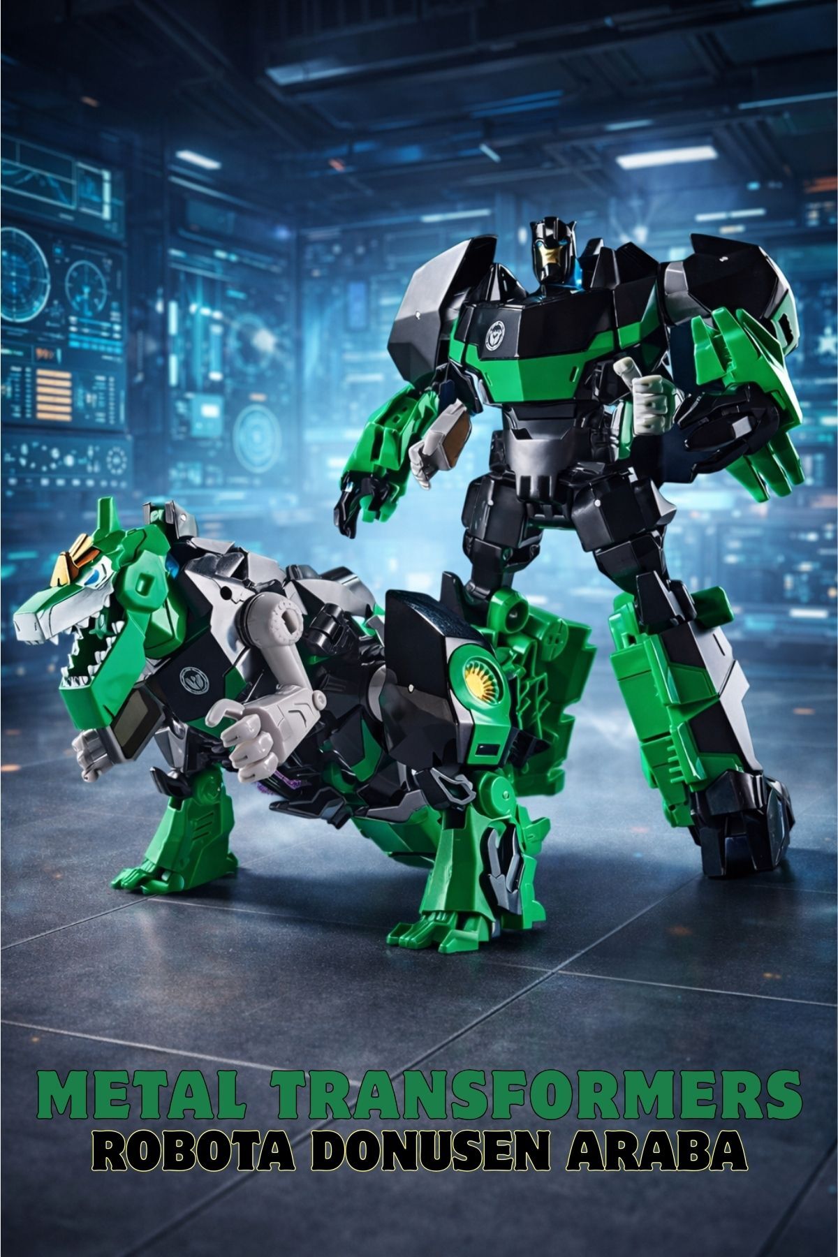 TRENDZONE Oyuncak Metal Gövdeli Robota Dönüşen Transformers Araba