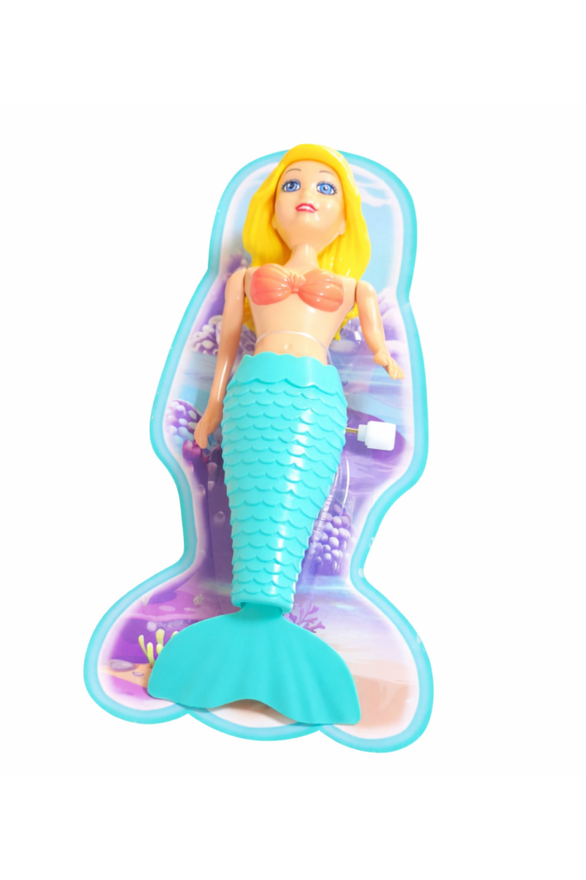 LRS STORE Kurmalı Yüzen Deniz Kızı Oyuncak - Havuz ve Banyo Oyuncağı (19 cm) Denizkızı fotoğrafı 6 (önizleme)