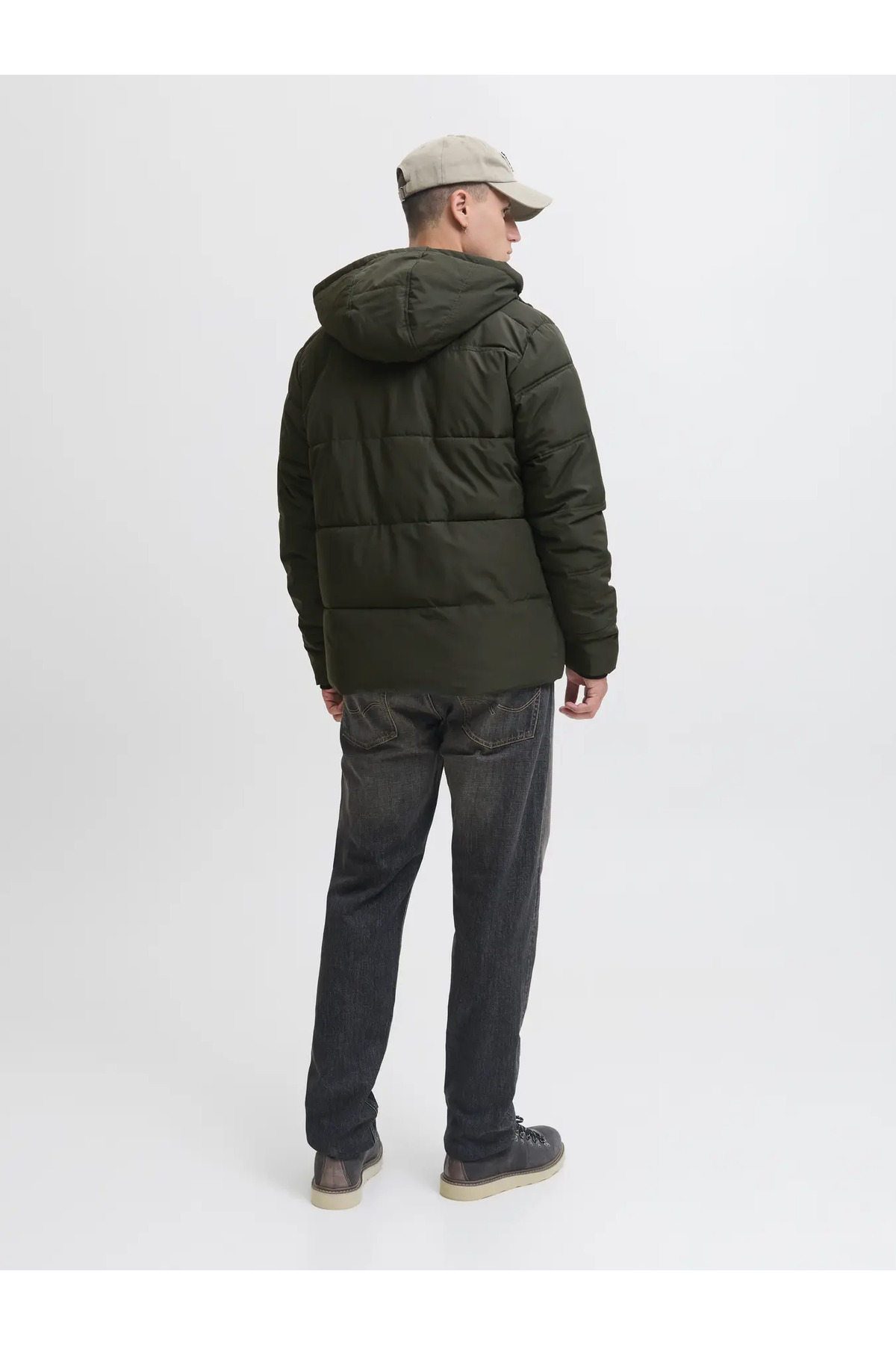 کاپشن مردانه راسته آستین بلند | جک اند جونز Jack & Jones TYC77546A5A20F8B1C3370200 - تصویر 3