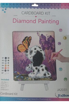 DUCK HOBY 21x25 Çocuklar İçin Boncuklu Taşlı Mozaik Elmas Boyama Goblen Pano ...