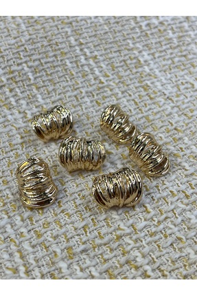 ODDA TASARIM ATÖLYESİ 18 mm PREMIUM KALITE HASIR DETAY GOLD DÜĞME SETİ