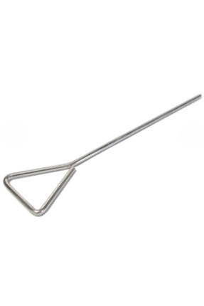 Labolist Drigalski Spatülü Üçgen 20 Cm Paslanmaz Çelik