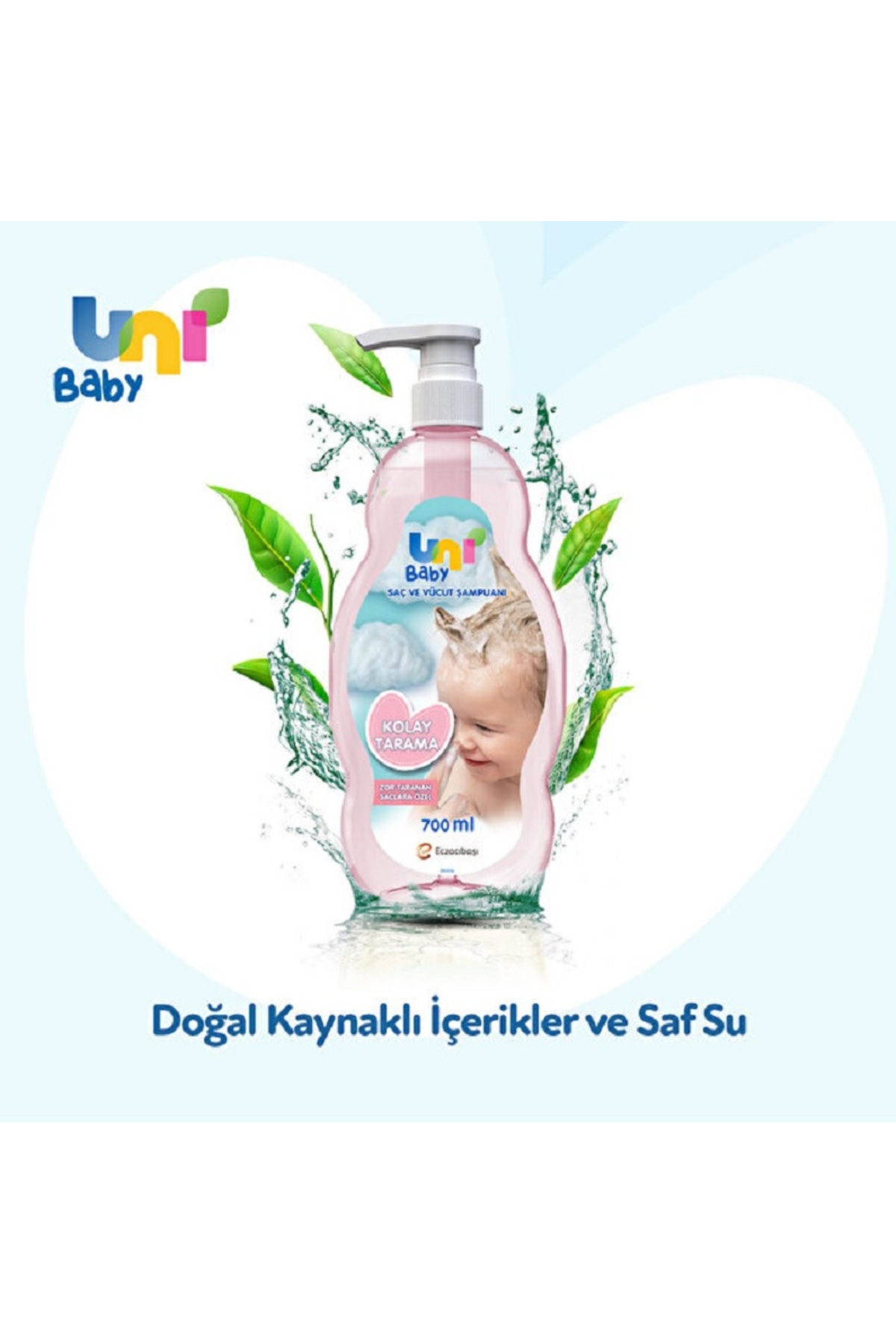 Uni Baby KOLAY TARAMA 3'LÜ SET, Şampuan, Saç Spreyi, Pişik kremi, fotoğrafı 2 (önizleme)