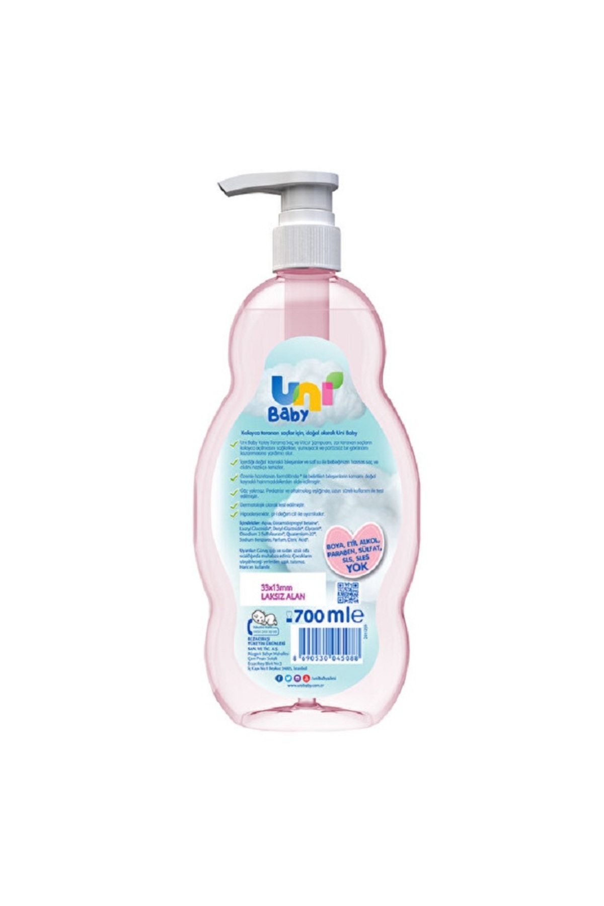 Uni Baby KOLAY TARAMA 3'LÜ SET, Şampuan, Saç Spreyi, Pişik kremi, fotoğrafı 7 (önizleme)