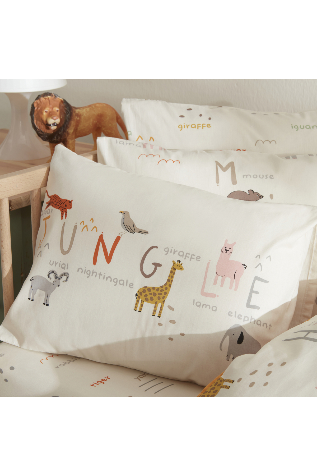 Karaca Home Jungle %100 Pamuk Bebek Nevresim Takımı fotoğrafı 3 (önizleme)