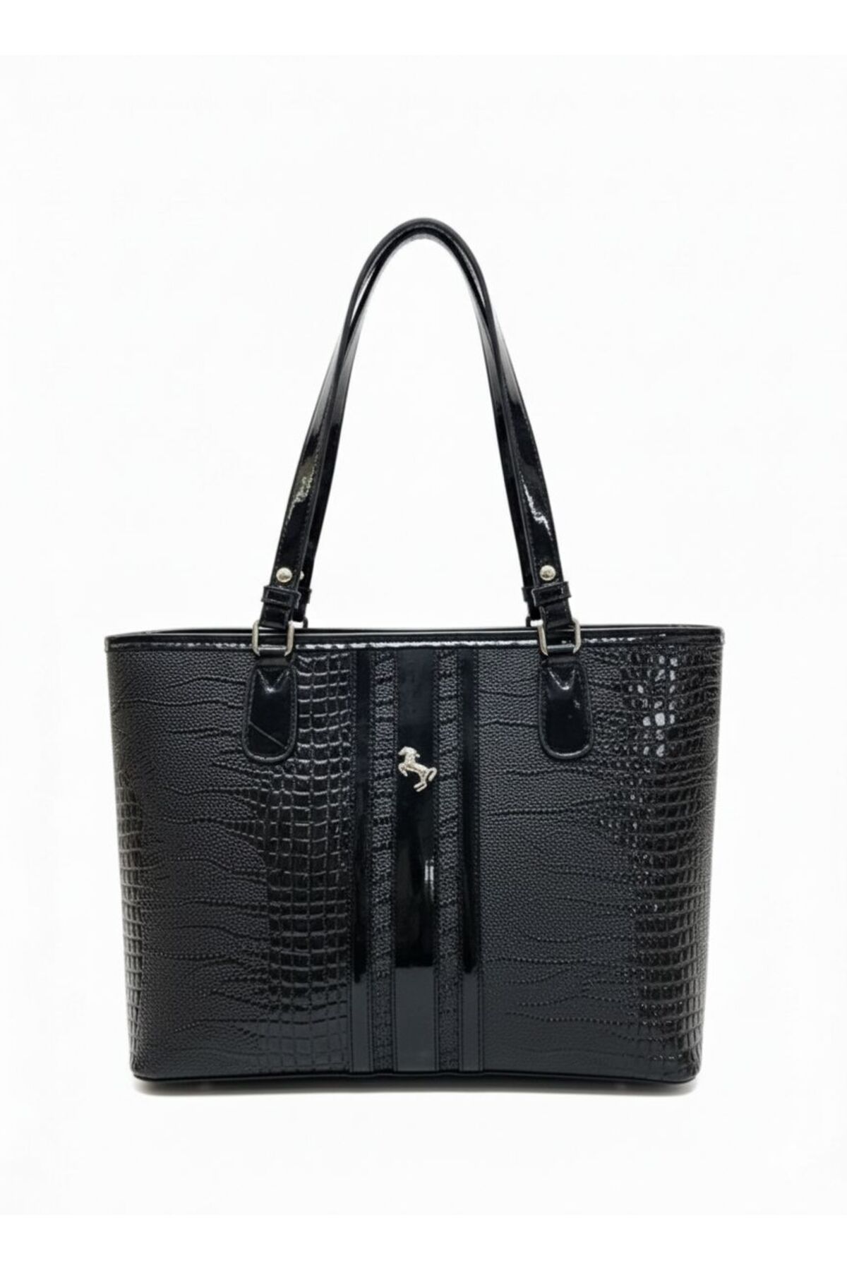 Miami Polo Club Black Spring Oversized Sleeve Handbag