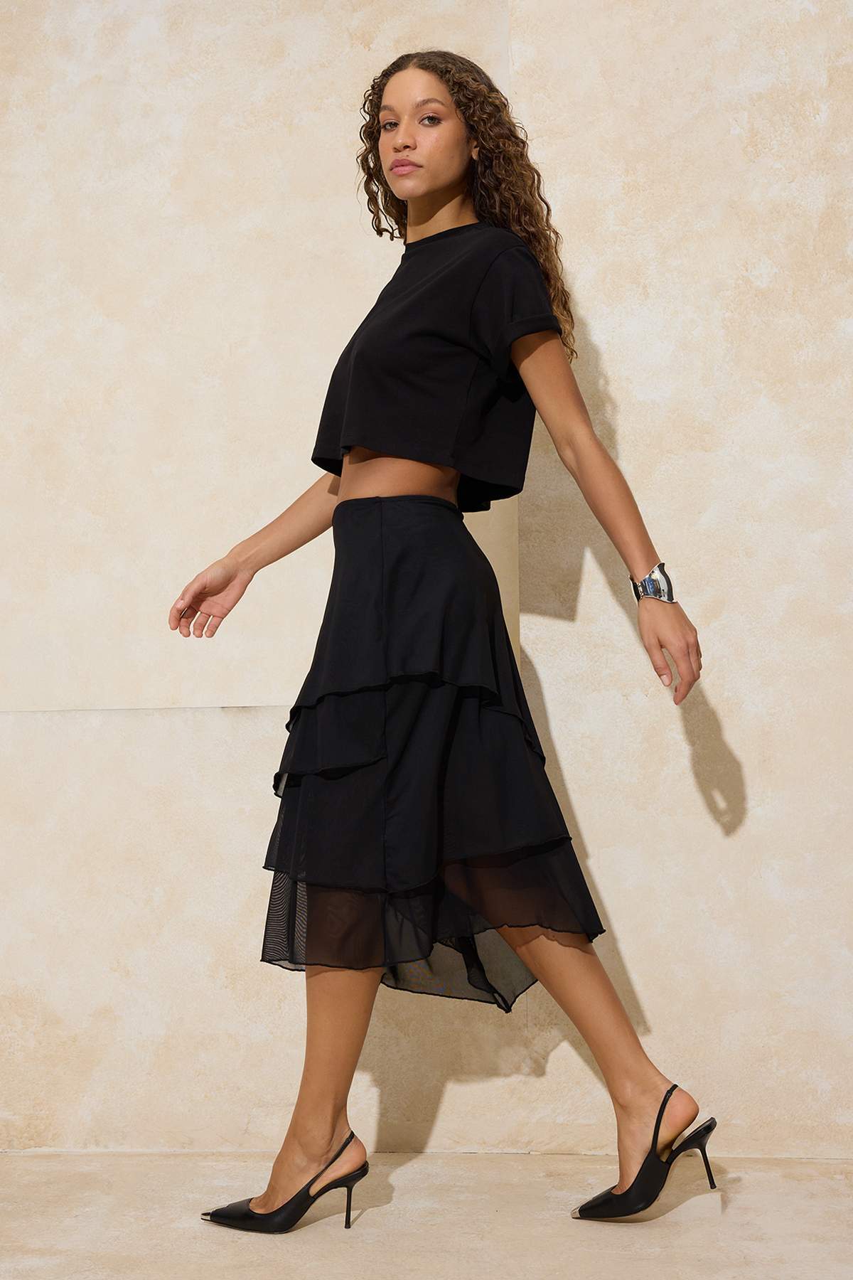 Trendyolmilla  Siyah Etek TWOAW26ET00084 - Görsel 2