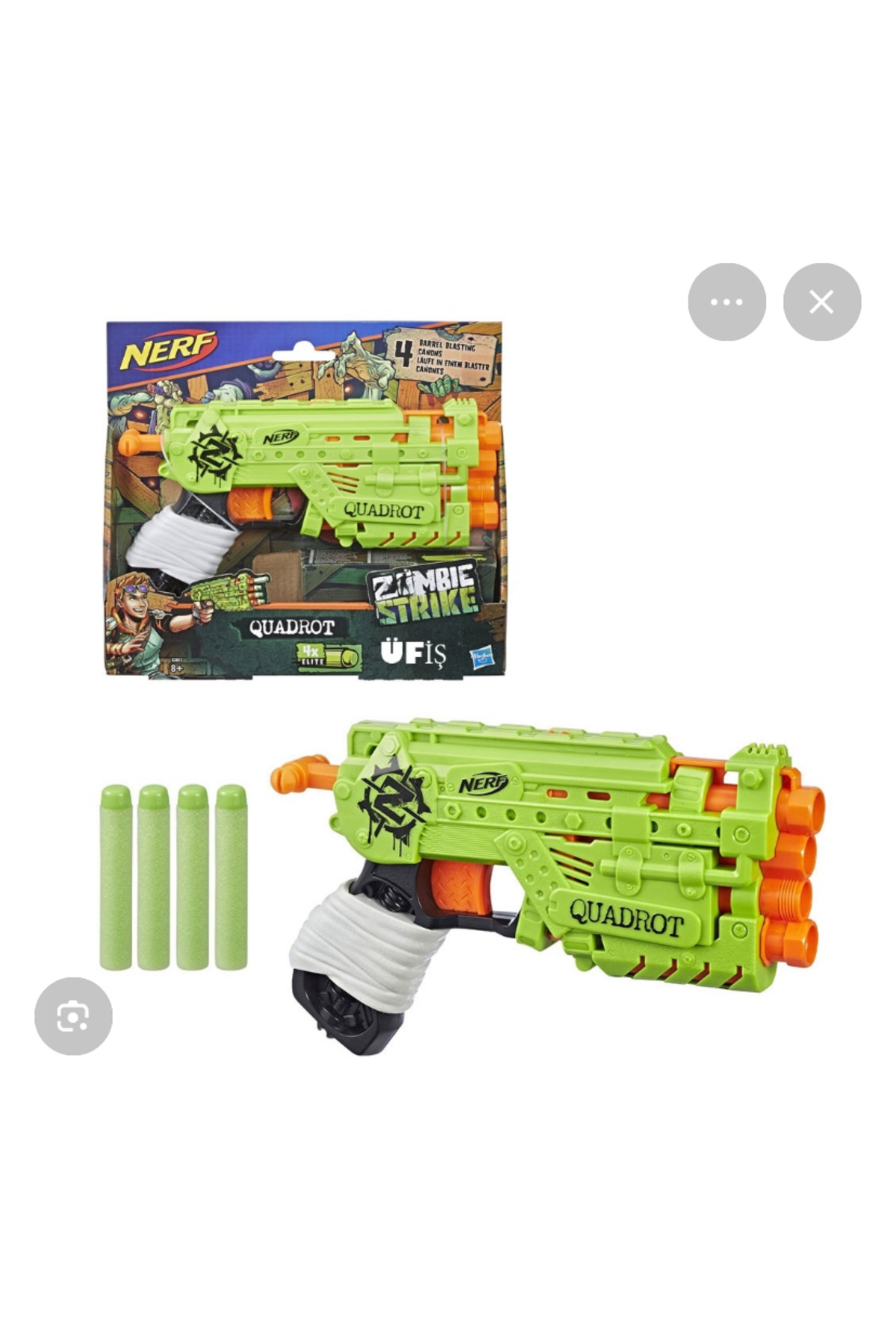 SIPAHI Nerf e2673 zombıe strıke Quadrot - Fiyatı, Yorumları