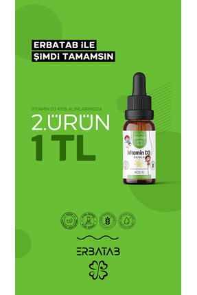 Erbatab D3 Kıds 20 ml