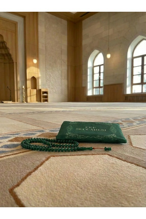 tarzınısec Cep Seccadesi Tesbih Hediye Seti Çeyiz Umre Mevlüt Bohça Seccadesi...