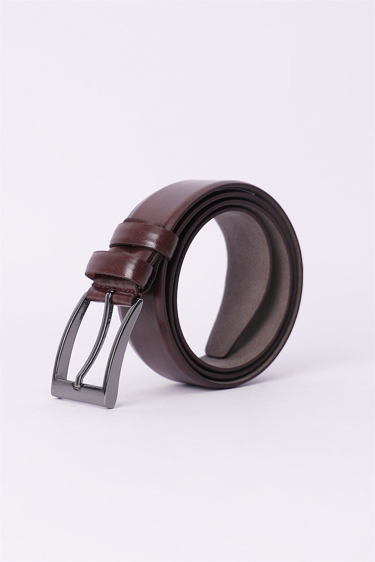 تودورز کمربند مردانه کلاسیک برنزه ۳.۵ سانتی‌متری