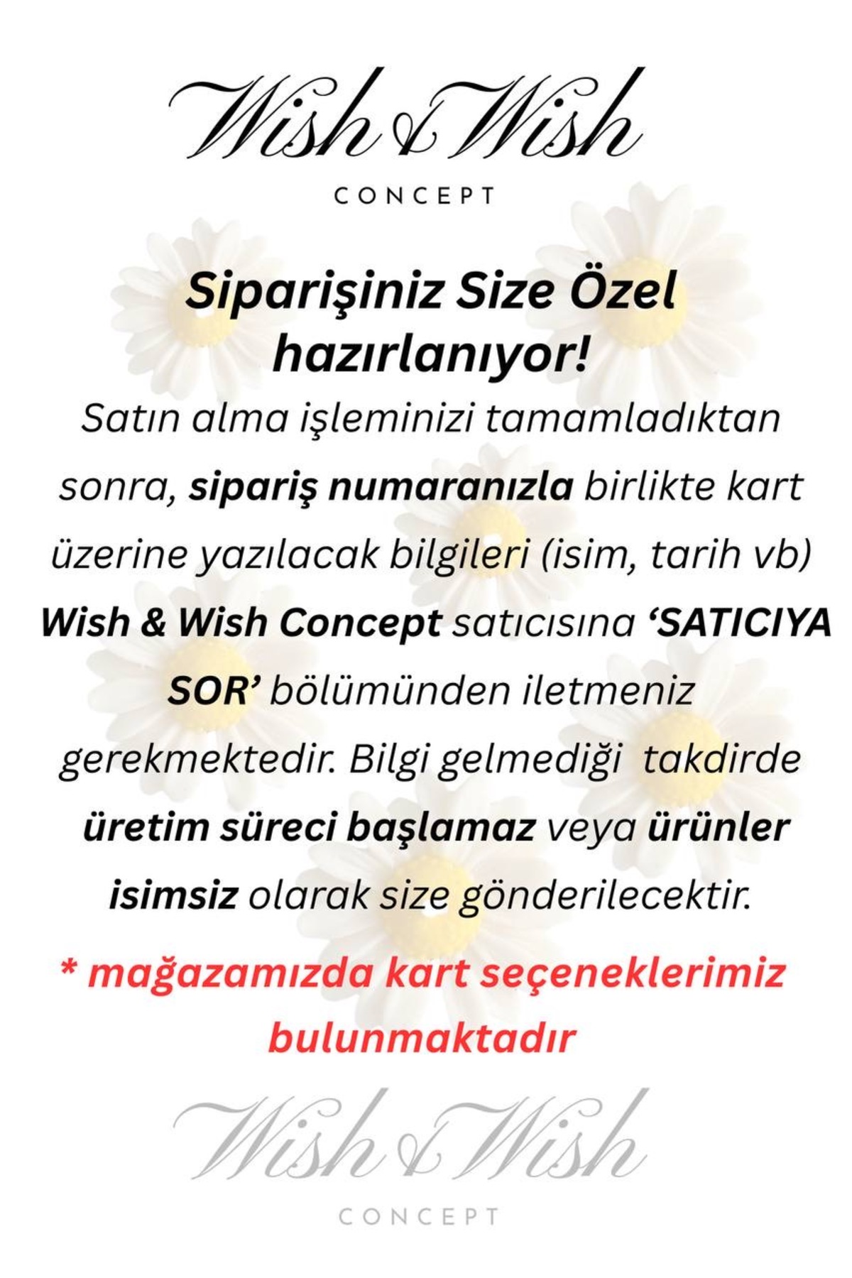 Genel Markalar 10 Adet Özel Tasarlanmış Kart Ve Papatya Mum. Bebek Doğum, Babyshower, Doğum Günü, Hediyelik fotoğrafı 5 (önizleme)