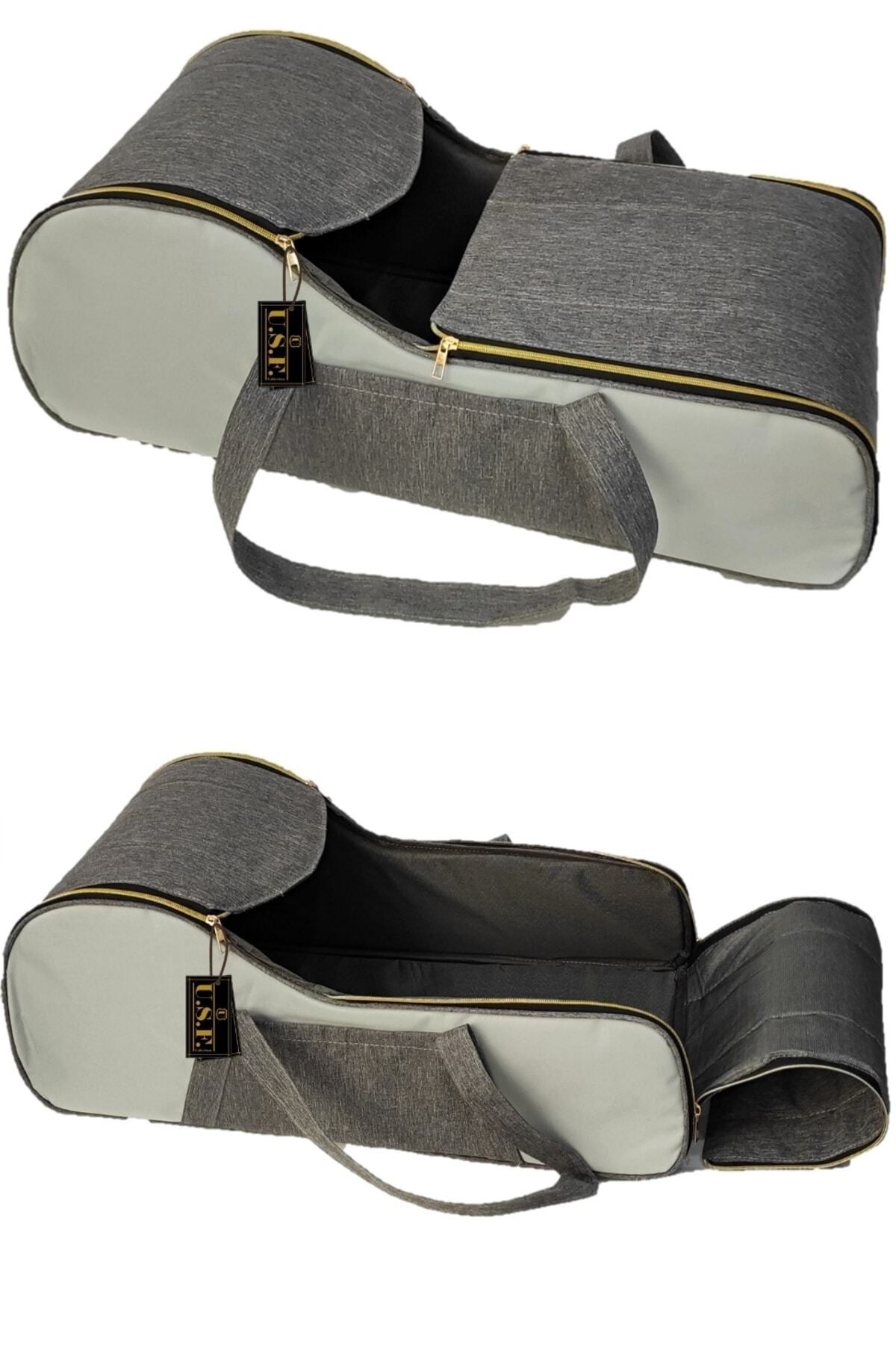 USF Puset Ana Kucağı Bebek Taşıma Çantası Portbebe Sıvı Ve Rüzgar Geçirmez Açık Gri fotoğrafı 2 (önizleme)