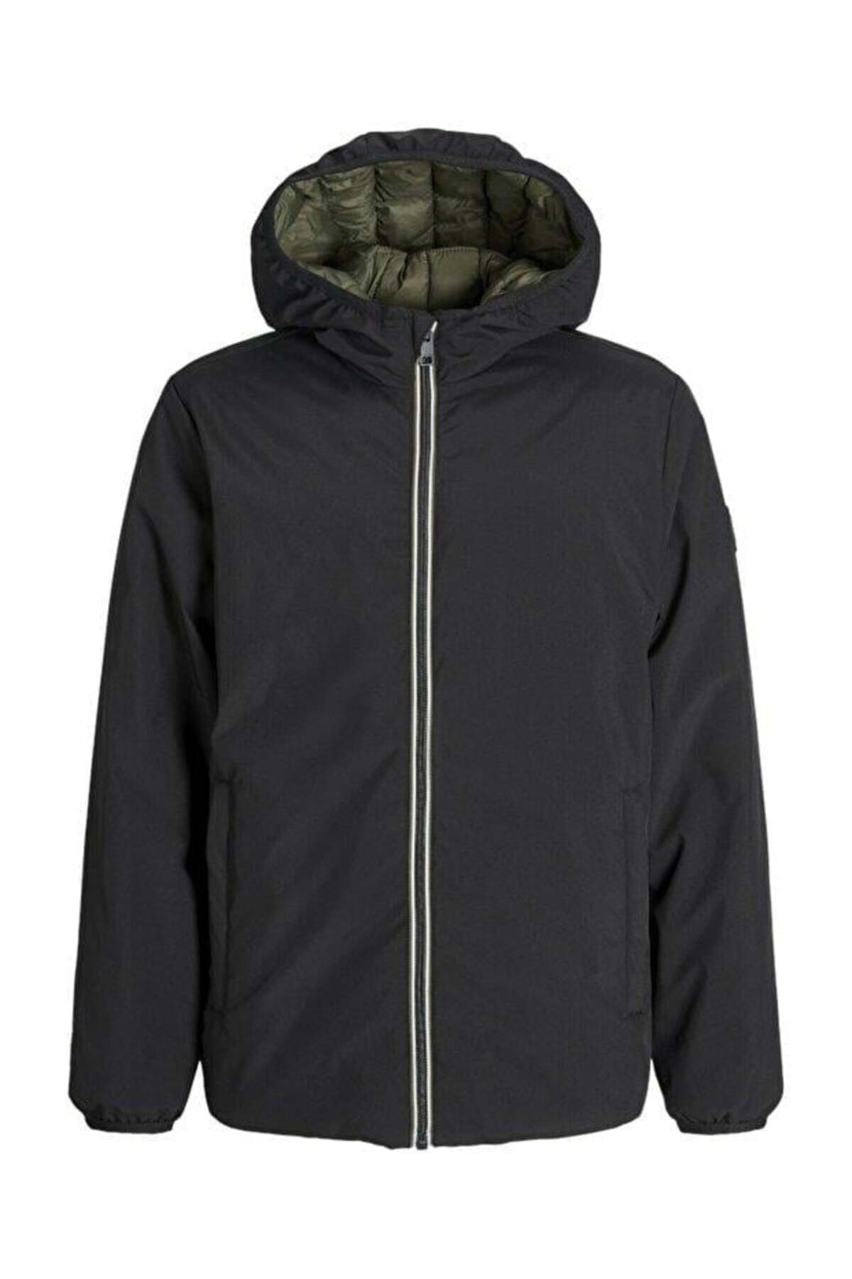 کاپشن مردانه راسته آستین بلند | جک اند جونز Jack & Jones 12259850 - تصویر 3