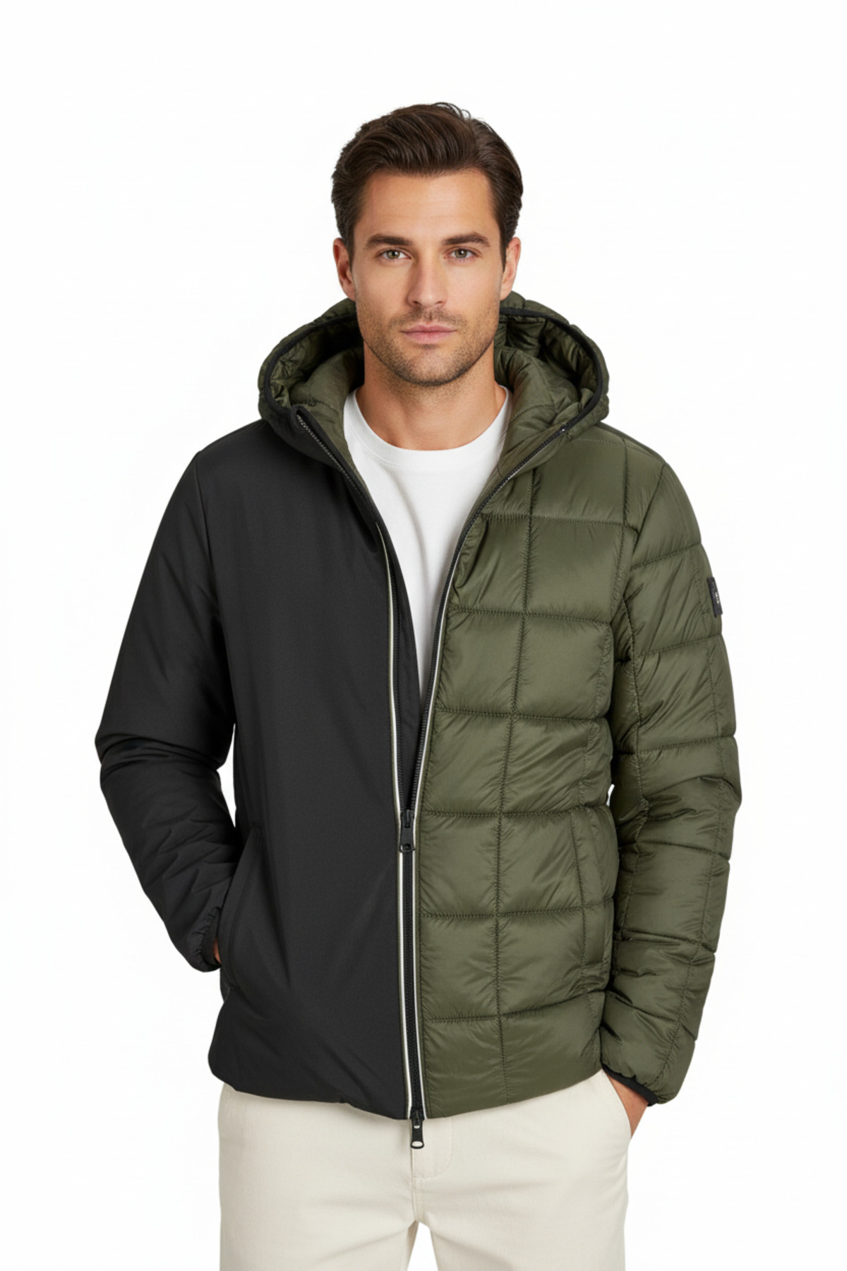 کاپشن مردانه راسته آستین بلند | جک اند جونز Jack & Jones 12259850 - تصویر 8