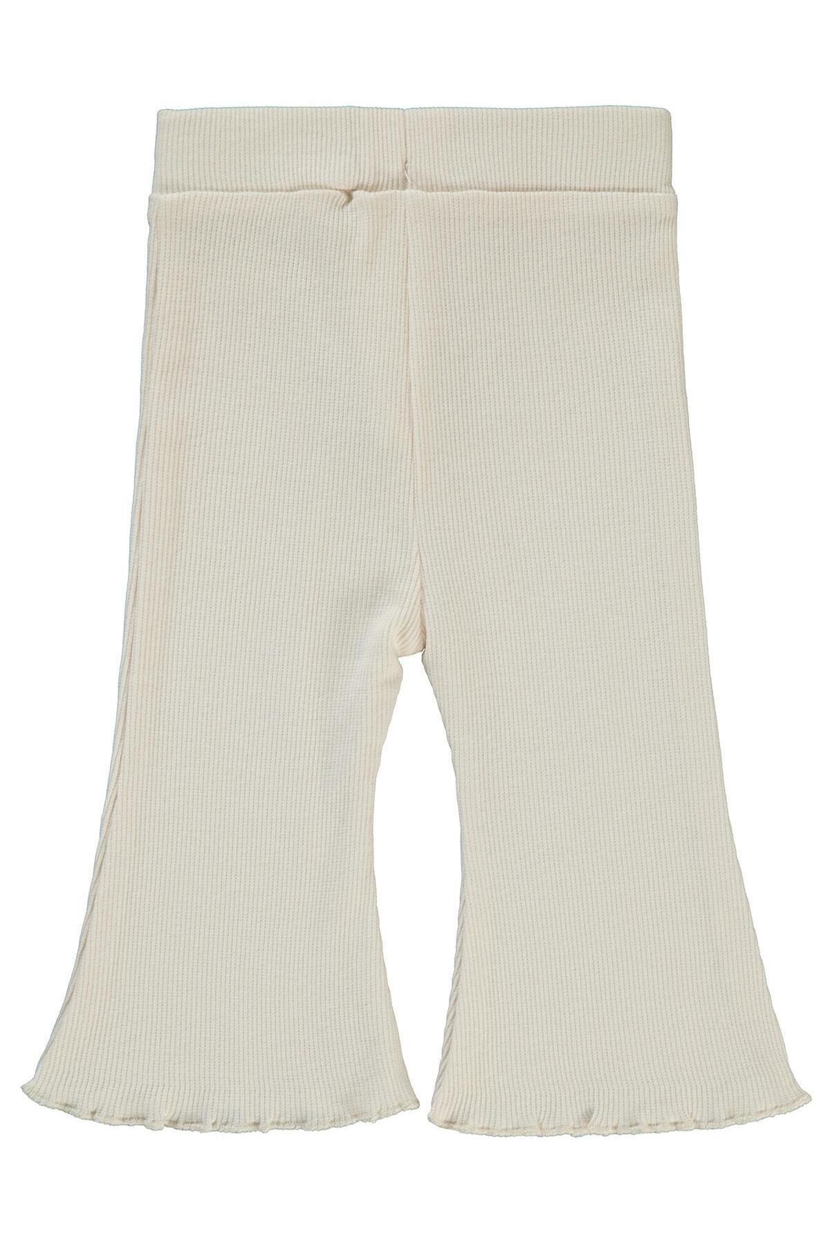 Civil Baby İspanyol Paça 6-18 Ay Tayt - Fil Dişi fotoğrafı 2 (önizleme)