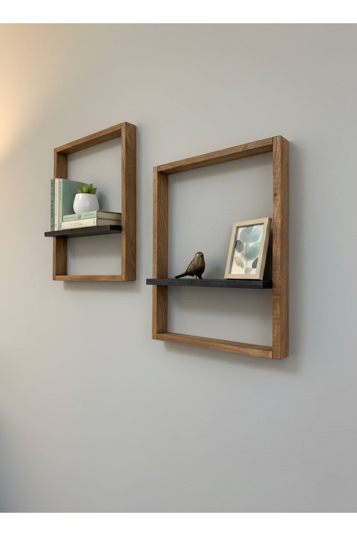 Wooden Wall Shelf 2 Pieces