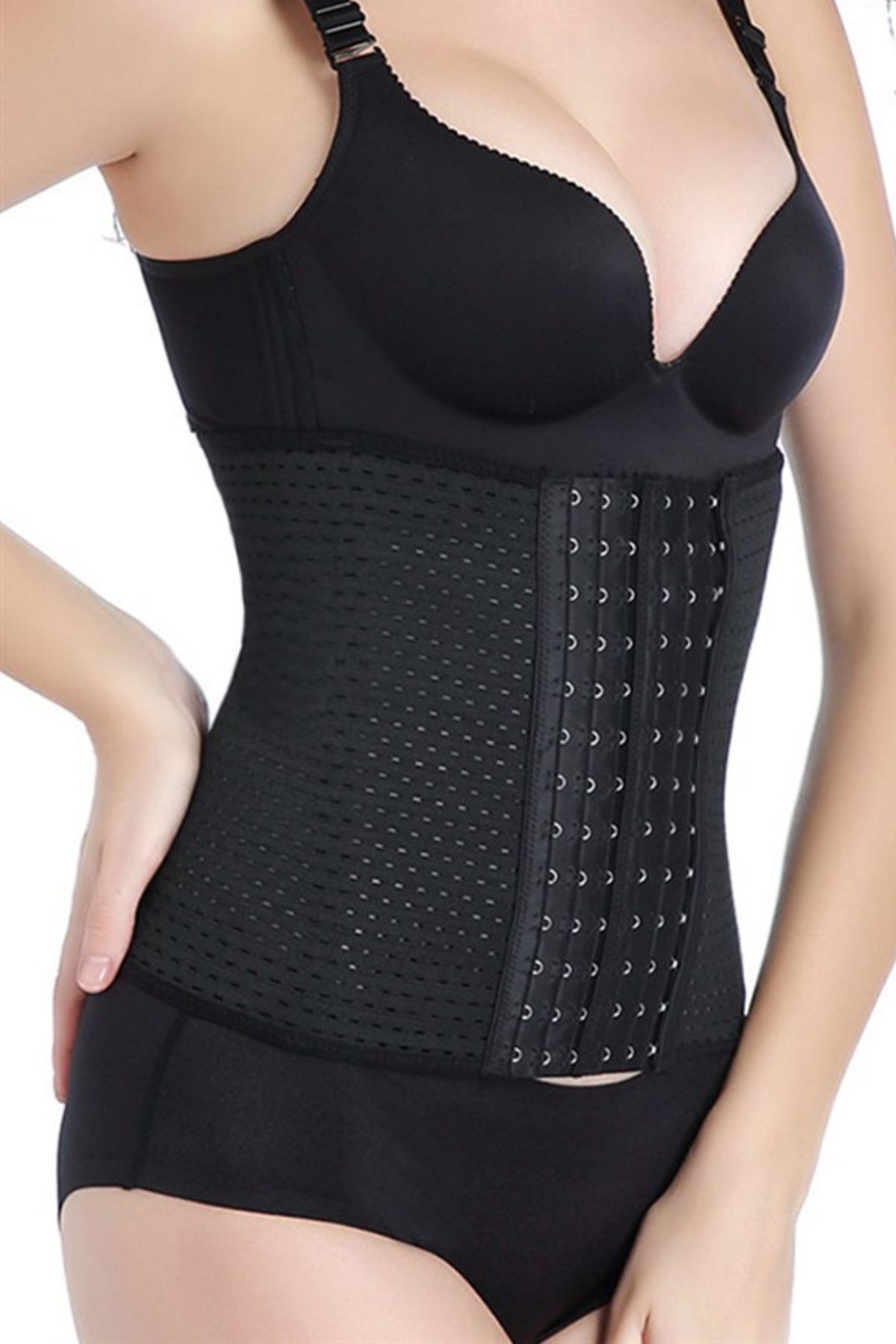 Fitsauna Fit Sauna Kadın Doğum Sonrası Lohusa Korse Bel İnceltici Sıkılaştırıcı Korse fotoğrafı 2 (önizleme)