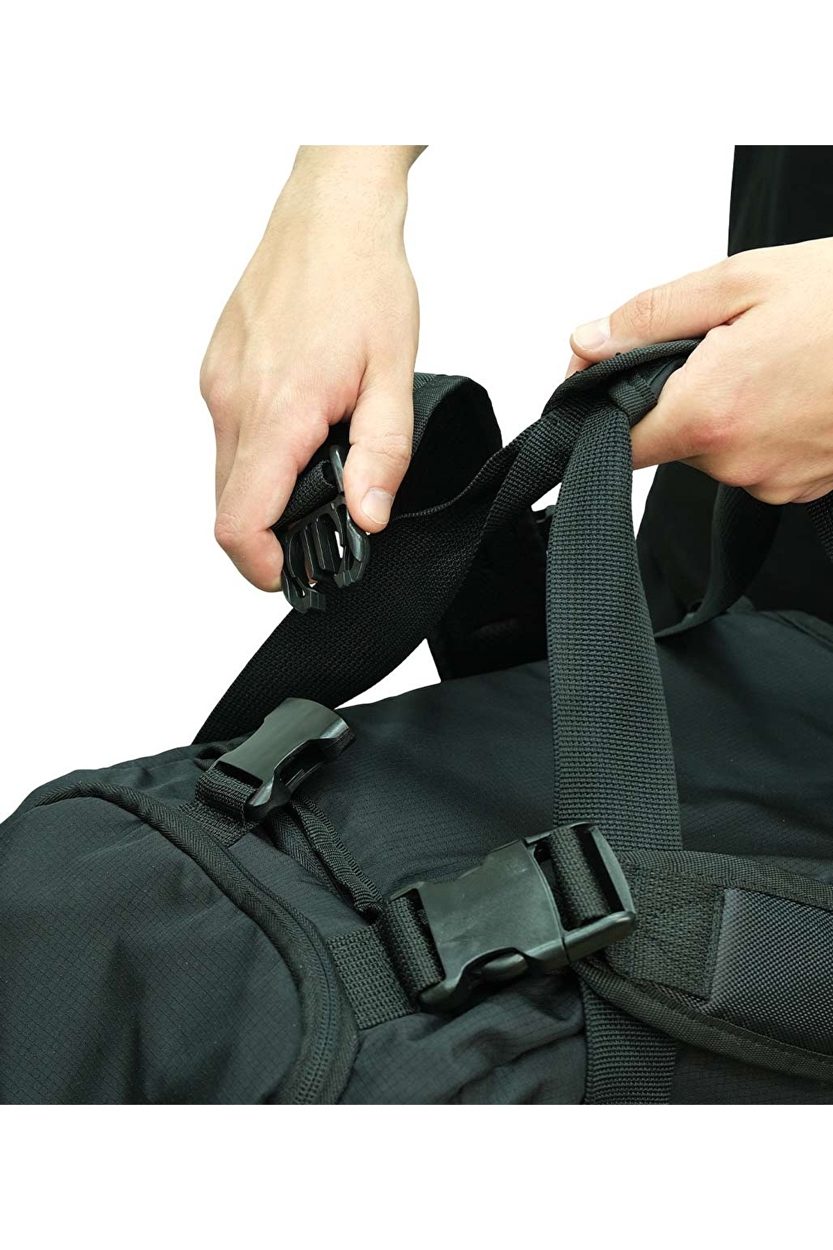 Kingsize Nutrition  Bulk Duffle Spor Çanta Siyah 40 L - Görsel 5