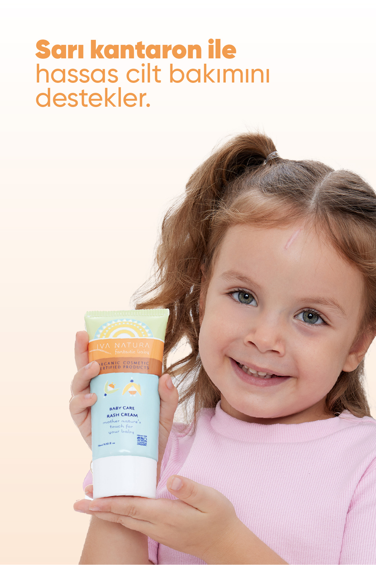Iva Natura Organik Sertifikalı %98 Doğal Onarıcı Ve Önleyici Bebek Pişik Kremi Sarı Kantaron Özlü 75ml fotoğrafı 6 (önizleme)